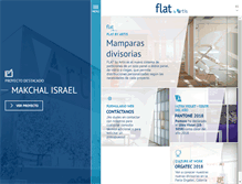 Tablet Screenshot of flatbyartis.com